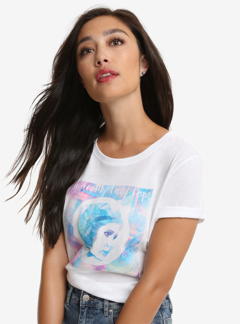 Women's Her Universe x Star Wars Princess Leia Royal Rebel t-shirt