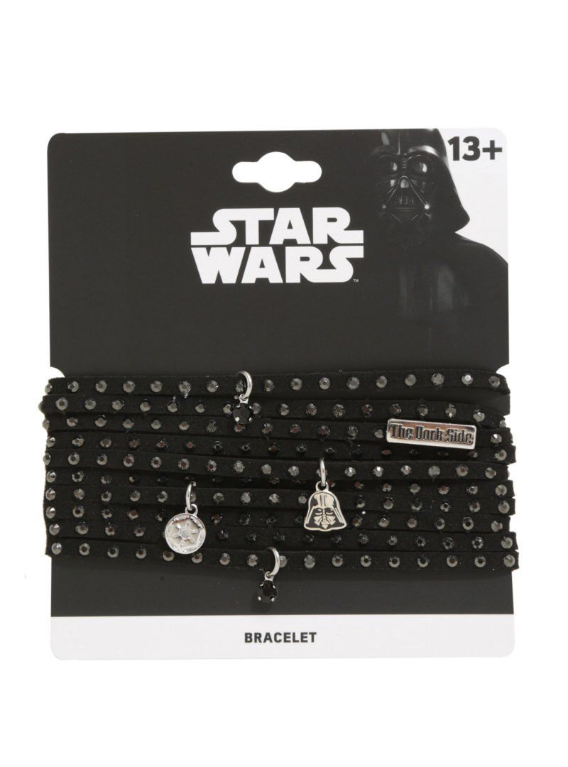 Star Wars Dark Side Darth Vader cuff bracelet at Hot Topic