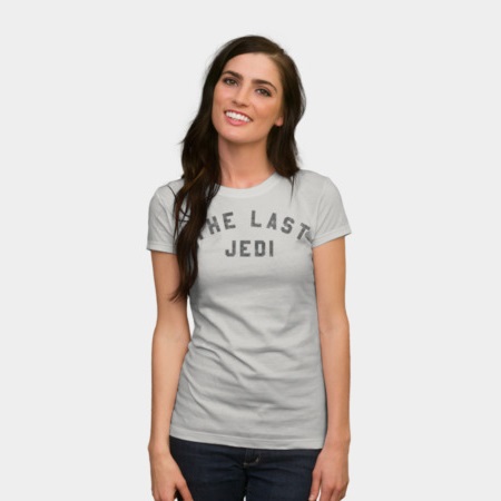Women's Star Wars The Last Jedi Collegiate t-shirt at Design By Humans