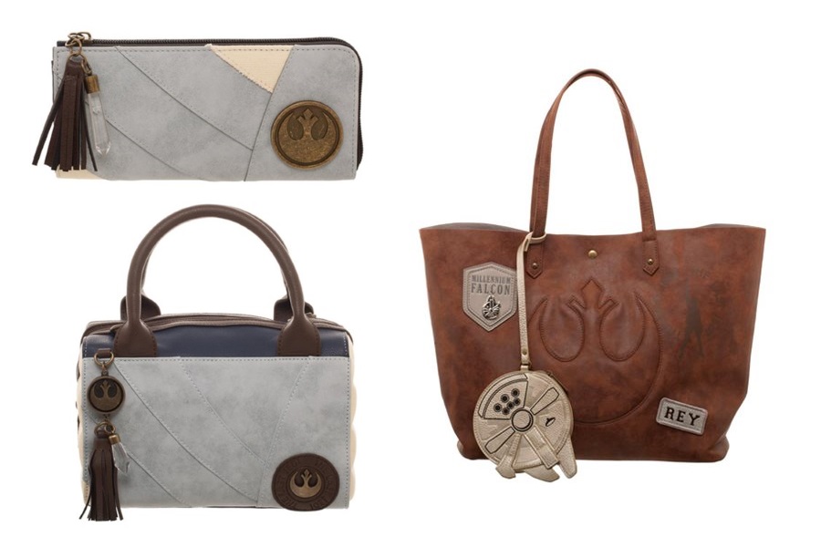 Bioworld x Star Wars The Last Jedi Rey handbags at Entertainment Earth