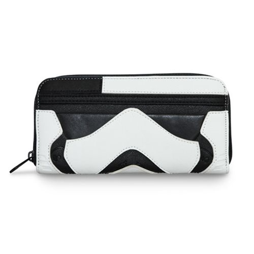 Loungefly x Star Wars The Last Jedi Executioner Trooper zip around wallet at Entertainment Earth