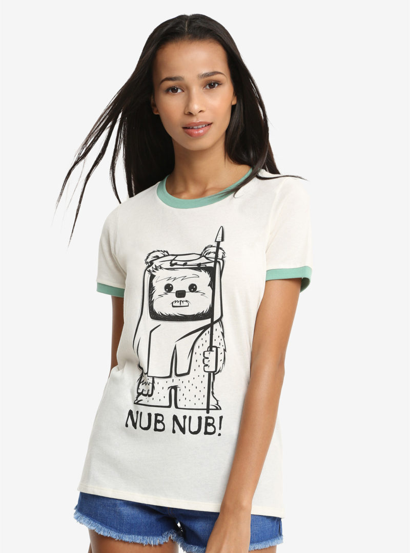 Women's Her Universe x Star Wars Ewok nub nub t-shirt 