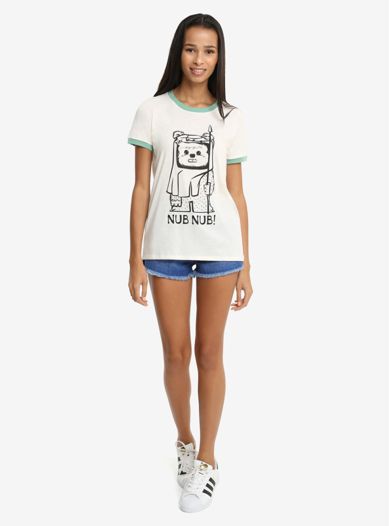 Women's Her Universe x Star Wars Ewok nub nub t-shirt 