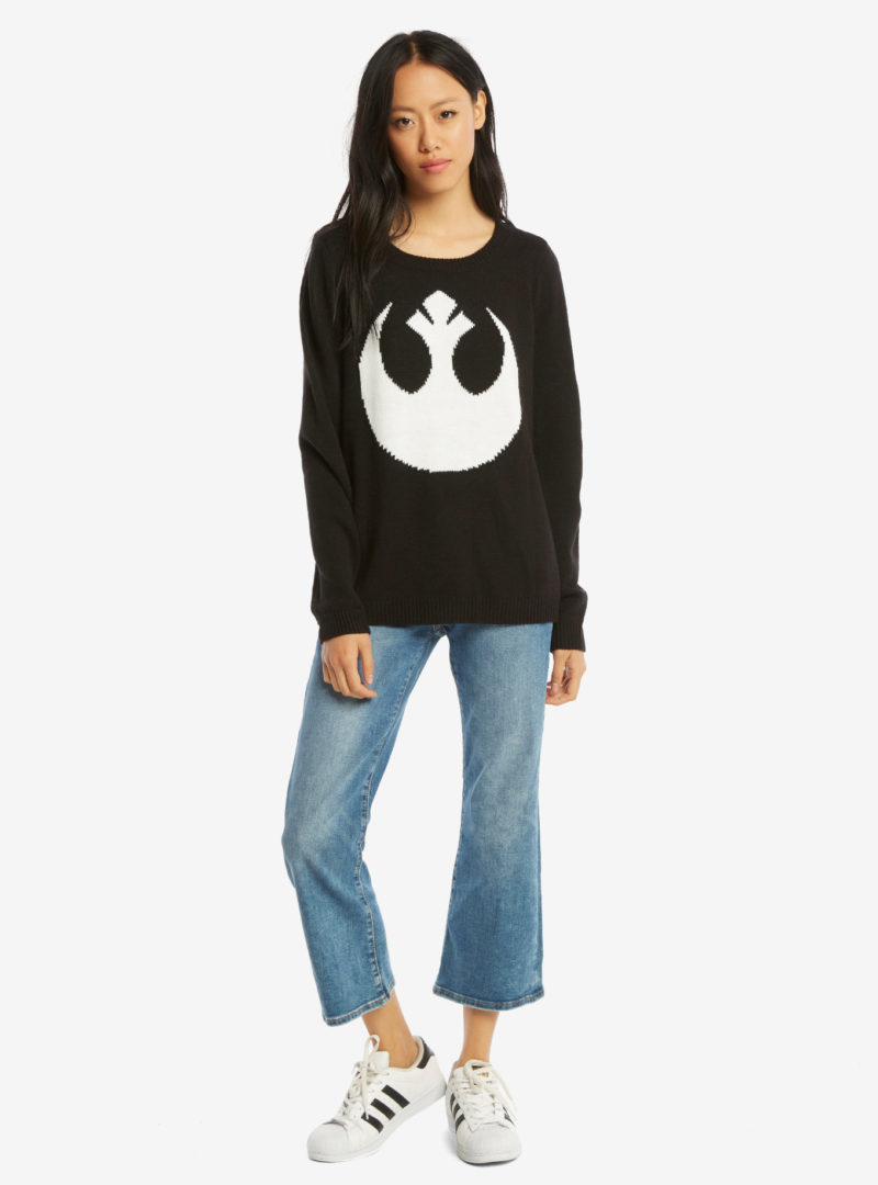 Women's Her Universe x Star Wars Rebel Intarsia sweater