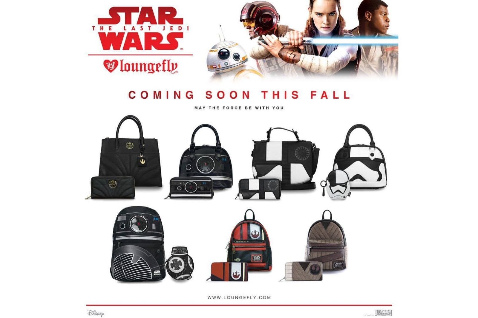 Loungefly x The Last Jedi Range Preview!