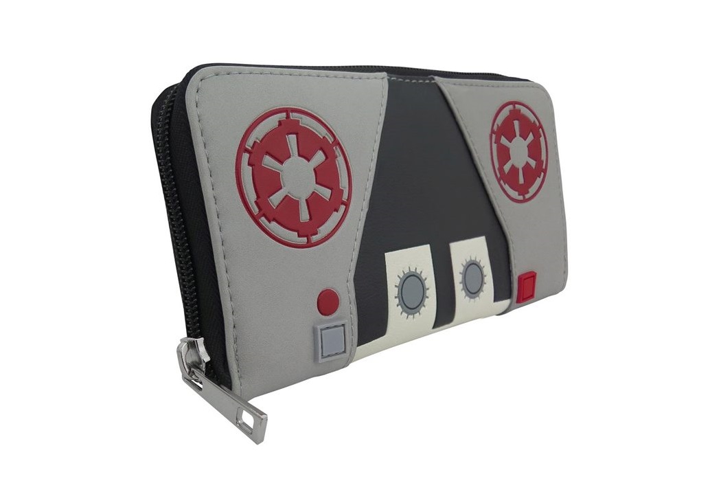 Women's Bioworld x Star Wars AT-AT Driver zip around wallet at SuperHeroStuff