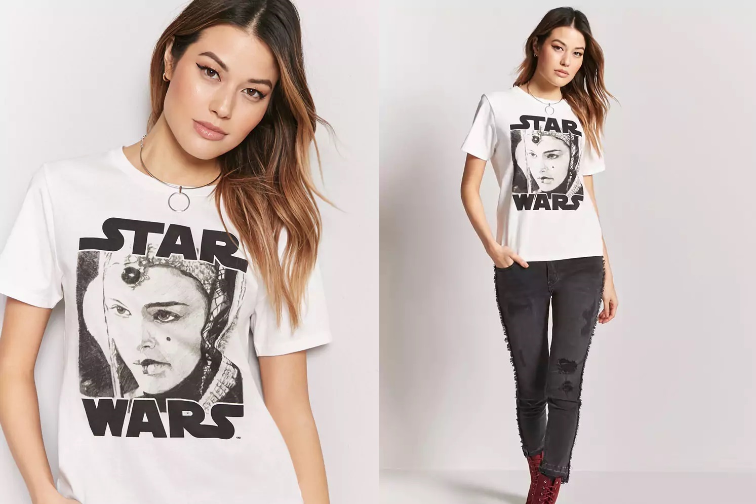 Women's Star Wars Queen Amidala t-shirt at Forever 21