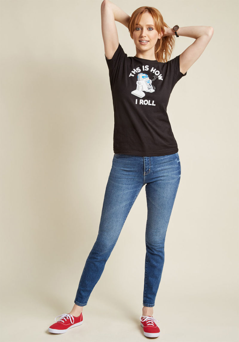 Women's Star Wars Lego R2-D2 t-shirt at ModCloth