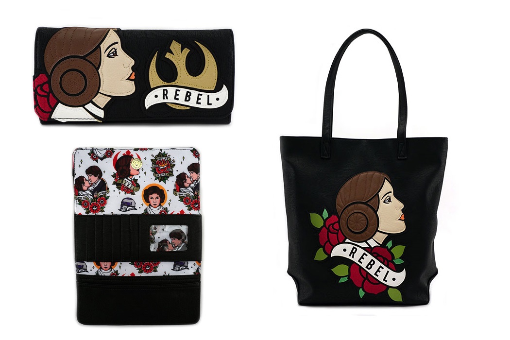 Loungefly x Star Wars Princess Leia tote bag and wallet at ThinkGeek