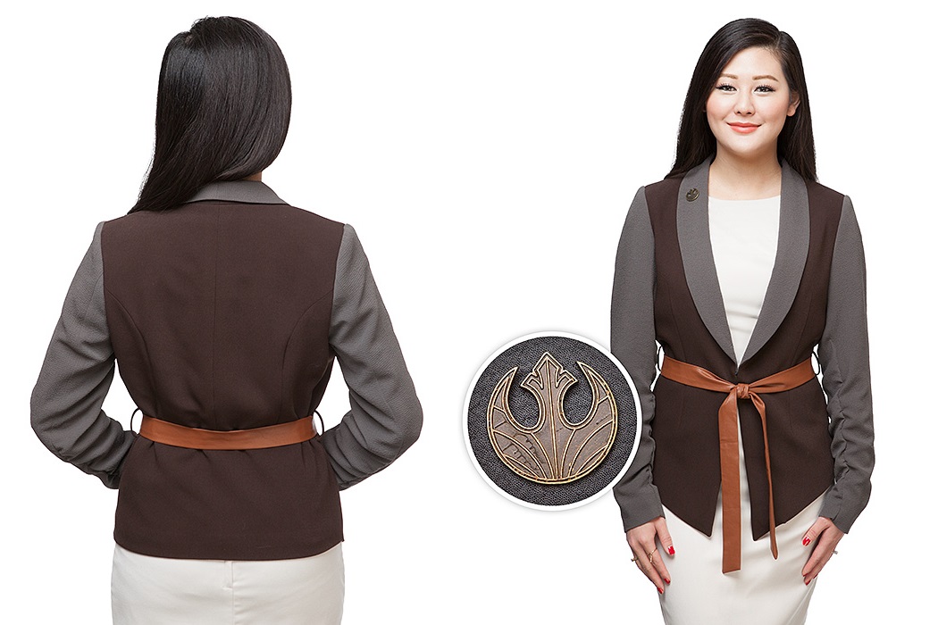 Women's Star Wars Rey peplum blazer at ThinkGeek