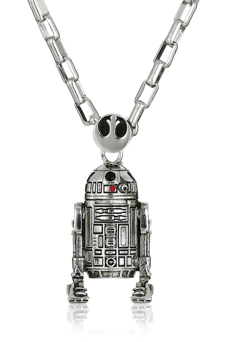 Han Cholo x Star Wars R2-D2 necklace at Amazon