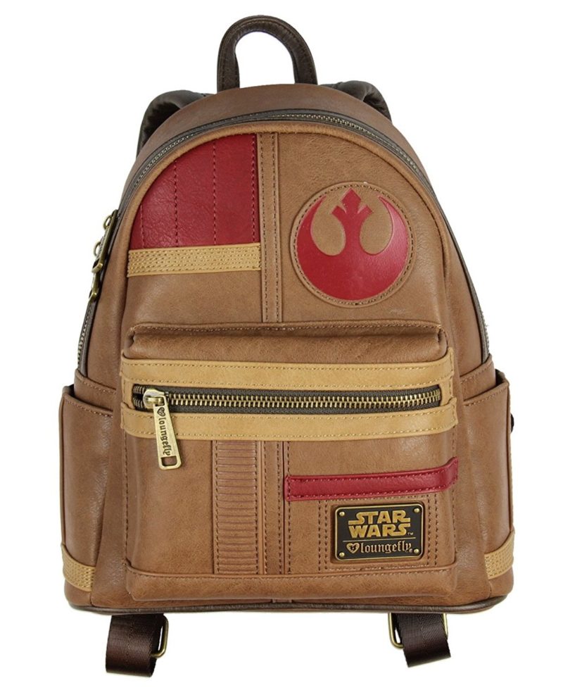 Loungefly x Star Wars The Last Jedi Finn cosplay style mini backpack at Amazon