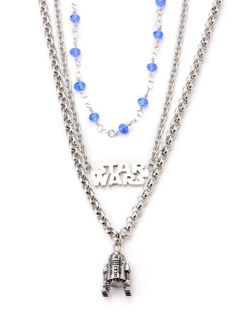 Body Vibe x Star Wars R2-D2 3 tiered necklace at Amazon