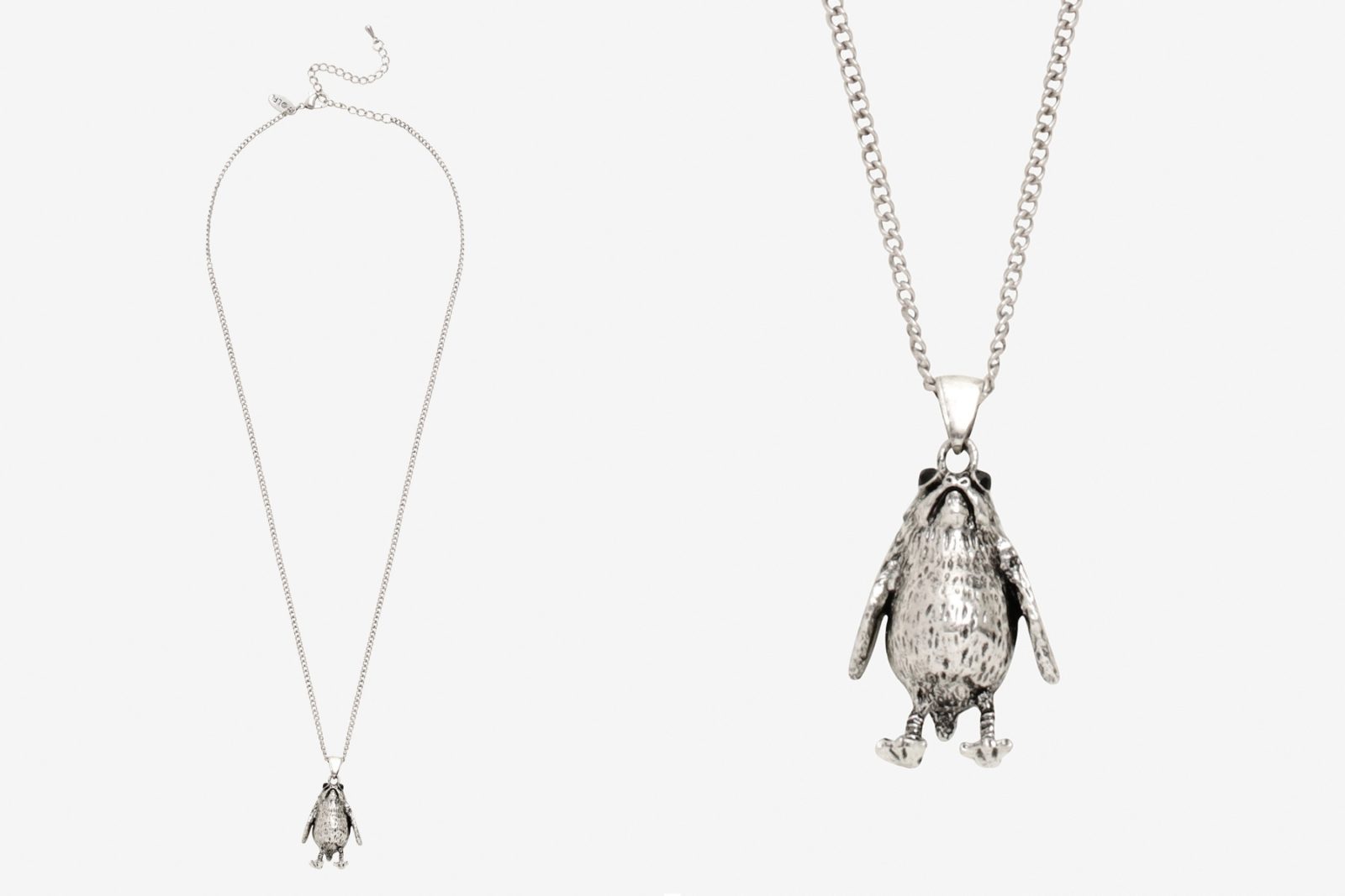 The Last Jedi Porg Necklace at Hot Topic