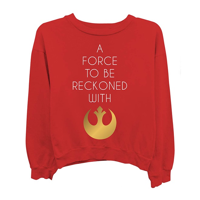 Women's Star Wars A Force To Be Reckoned With sweatshirt at Zulily