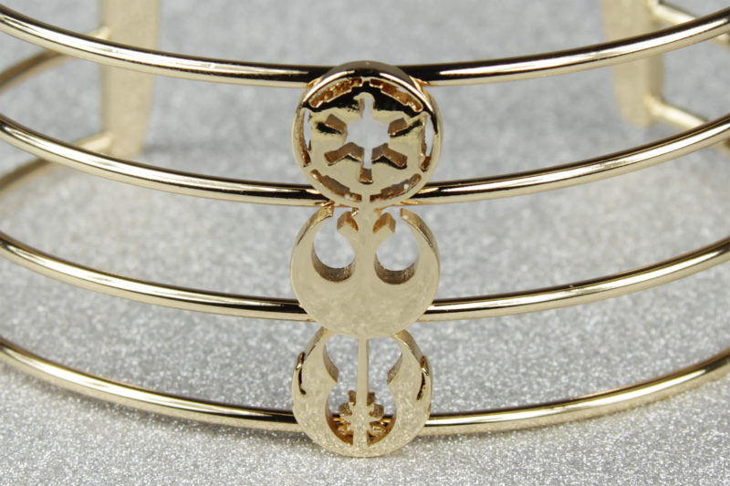 Women's Body Vibe x Star Wars Symbols Cuff Bracelet available at ThinkGeek