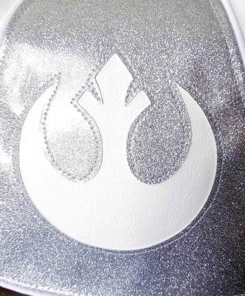 Star Wars inspired Glitter for Carrie Princess Leia Vinyl Shoulder Bag by BenaeQuee Creations on Etsy