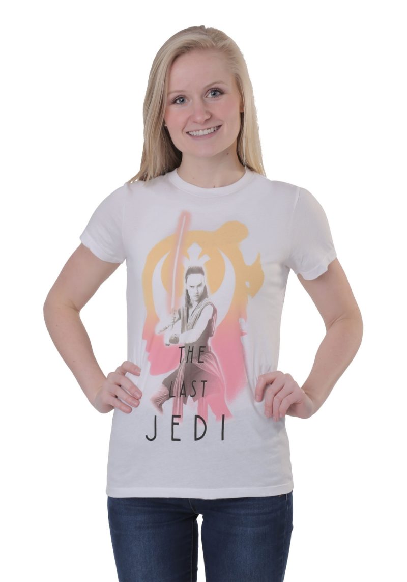 Women's Star Wars The Last Jedi Rey t-shirt at Fun