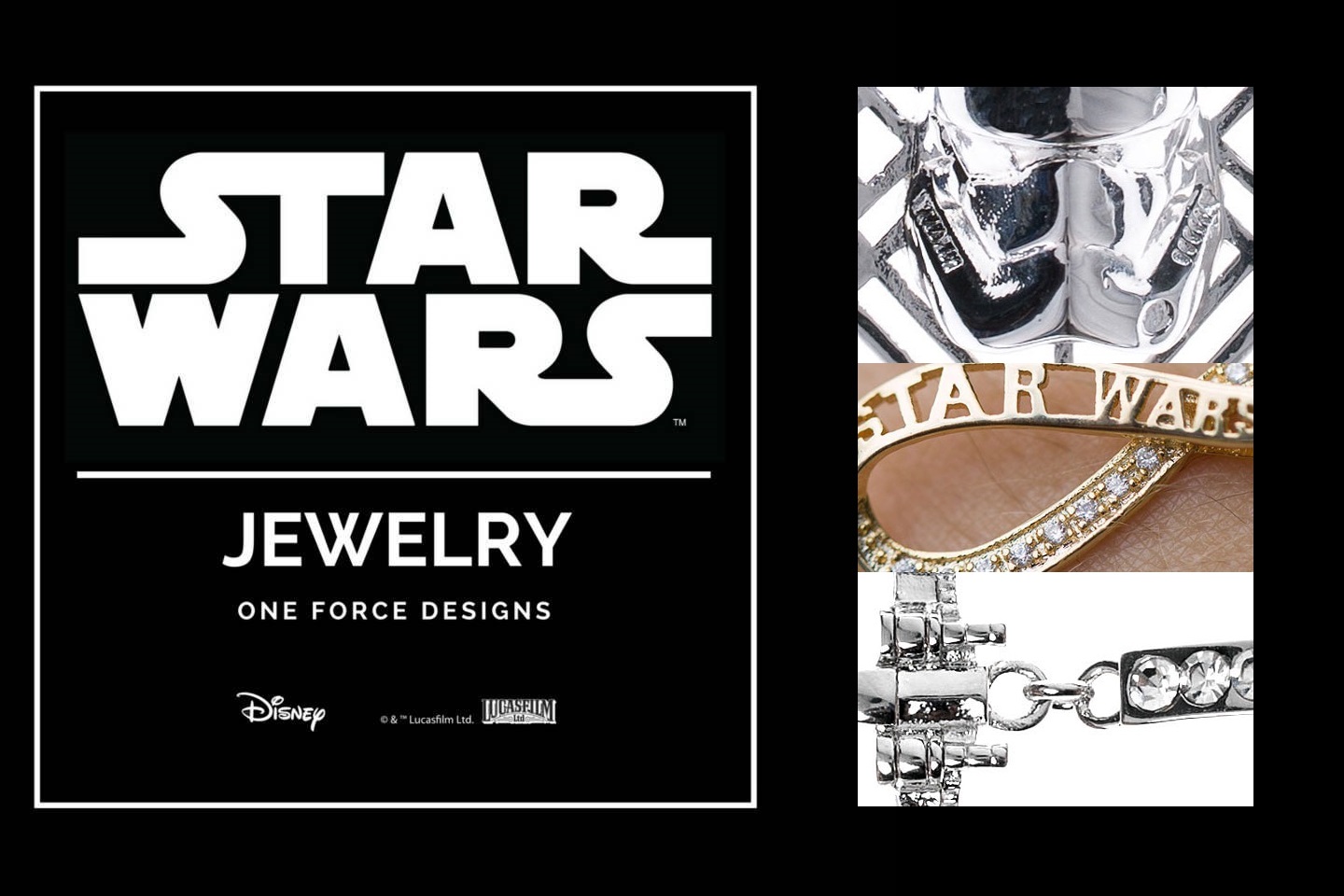One Force Designs x Star Wars jewelry collection sneak peaks