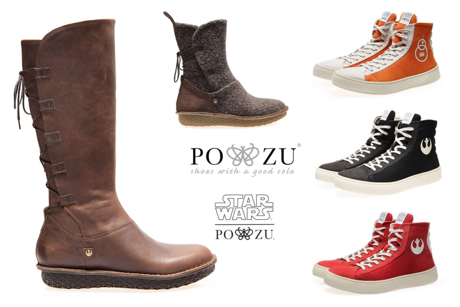 Social Justice Day Sale - Special bundle deals on selected Po-Zu x Star Wars footwear