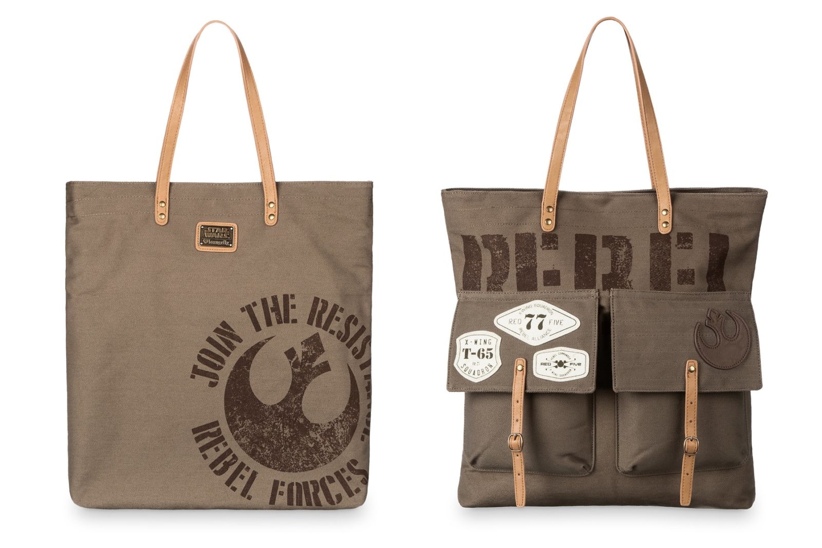 Loungefly Rebel Tote Bag at Shop Disney