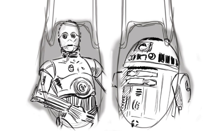 New Sperry x Star Wars Footwear Collection - Concept Artwork