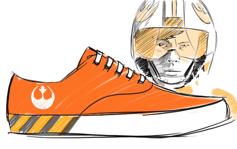 New Sperry x Star Wars Footwear Collection - Concept Artwork