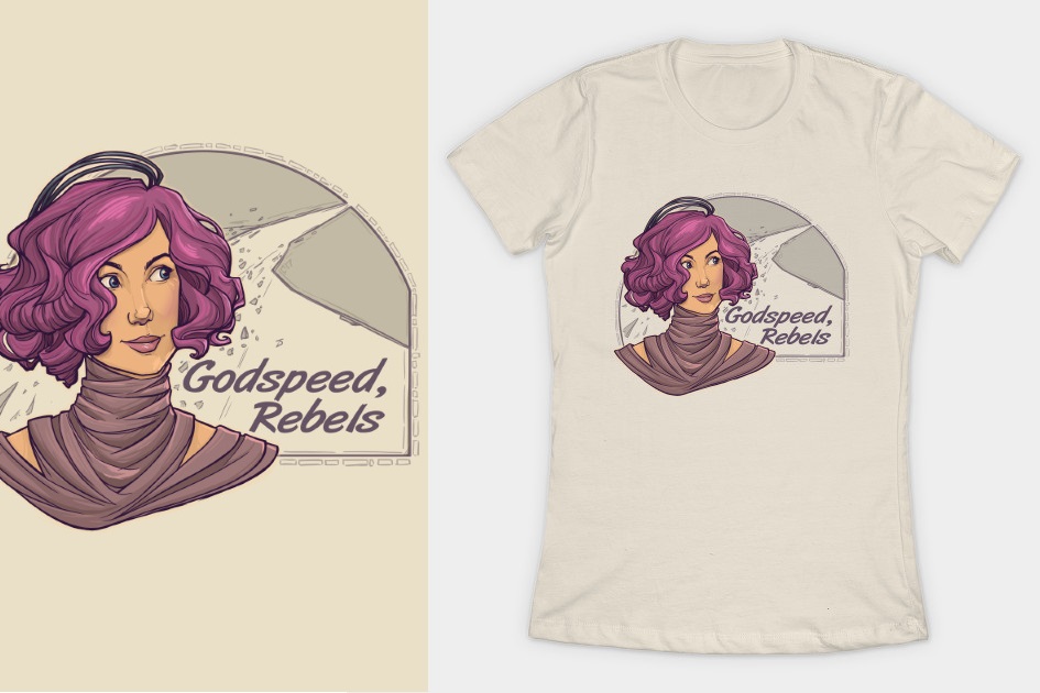 Women’s Vice Admiral Amilyn Holdo T-Shirt