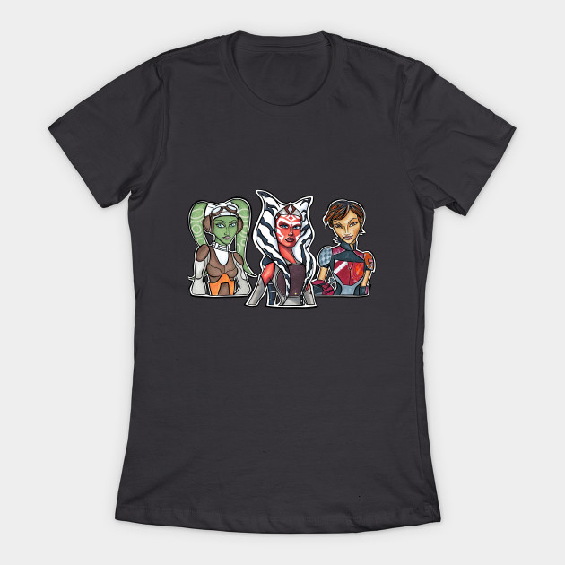 Women's Star Wars Rebels Girls t-shirt at TeePublic