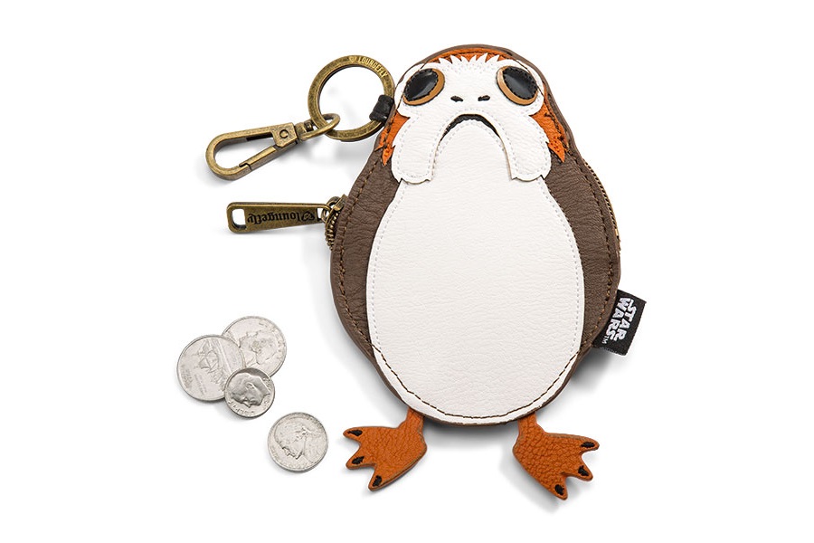 Loungefly x Star Wars The Last Jedi Porg faux leather coin purse at ThinkGeek