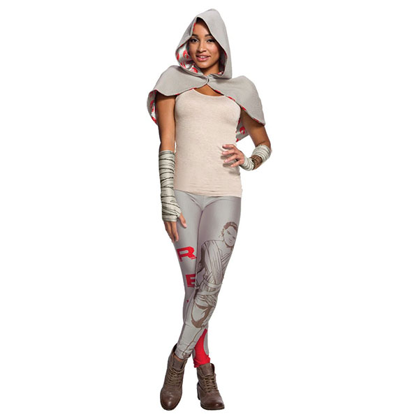 Women's Rubies x Star Wars Rey capelet and leggings at ThinkGeek