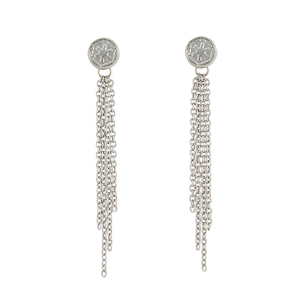 Star Wars Imperial Symbol Chandelier earrings at ThinkGeek