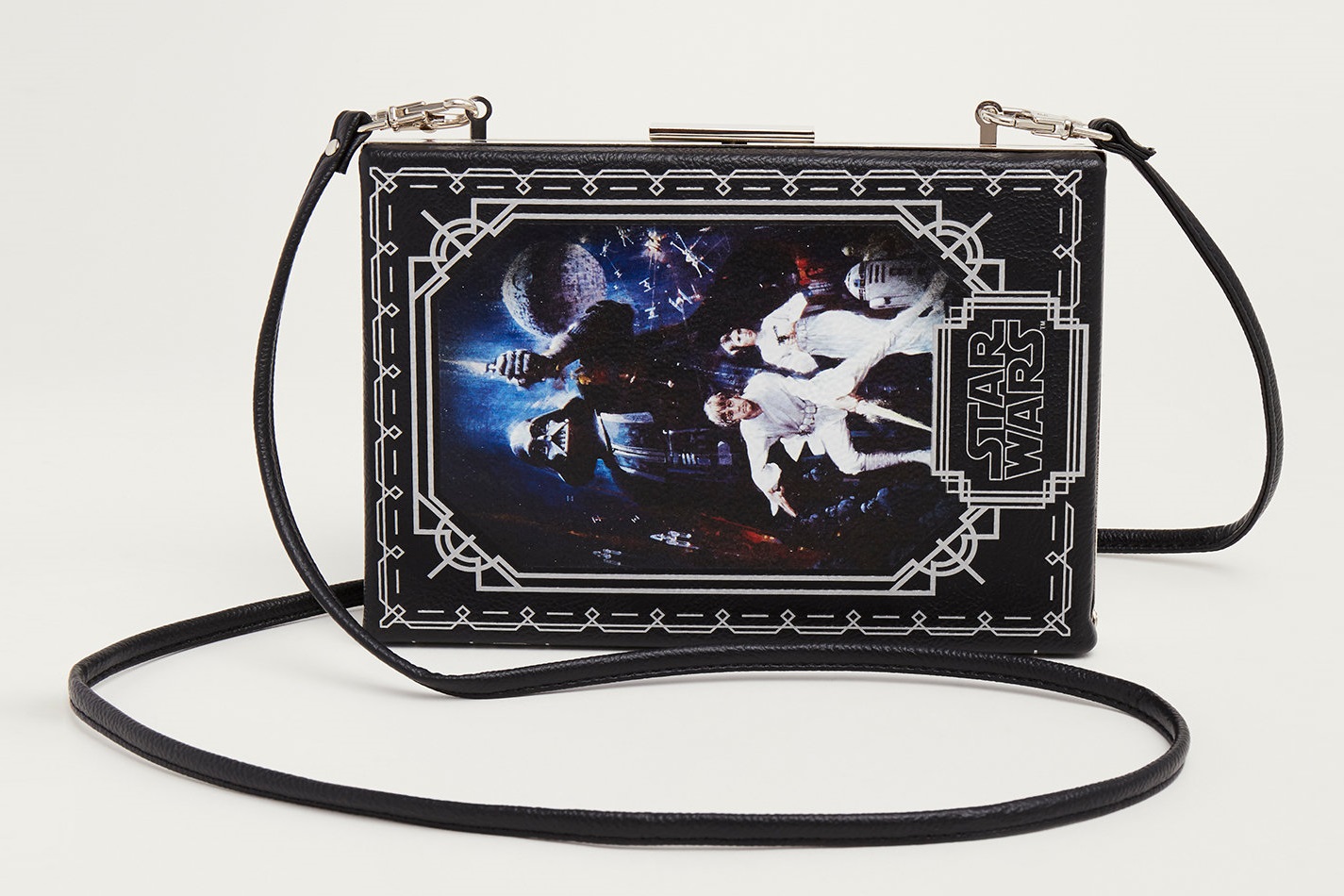 Women's Star Wars book clutch handbag at Torrid