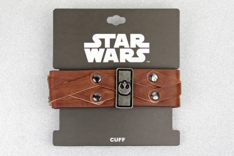 Bioworld x Star Wars The Last Jedi Rebel Symbol faux leather cuff bracelet