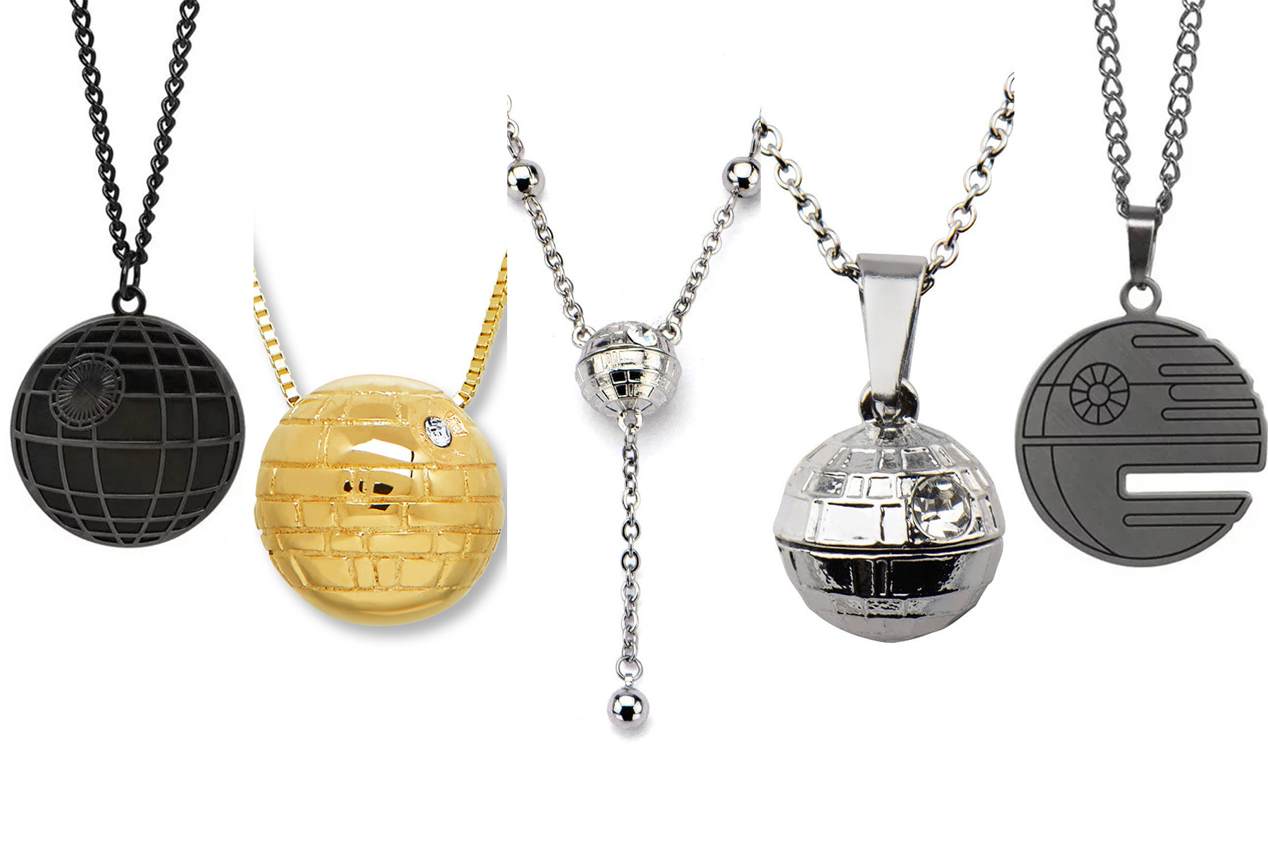 Leia's List - Death Star Necklaces 