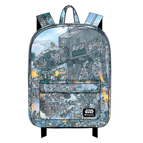 New Loungefly x Star Wars printed nylon backpacks at Entertainment Earth