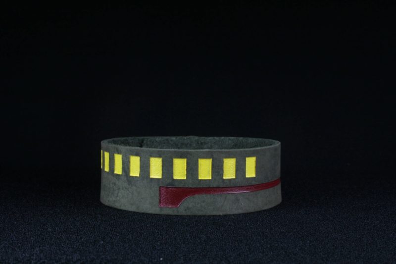 Star Wars Boba Fett inspired leather cuff bracelet by Legendary Costume Works