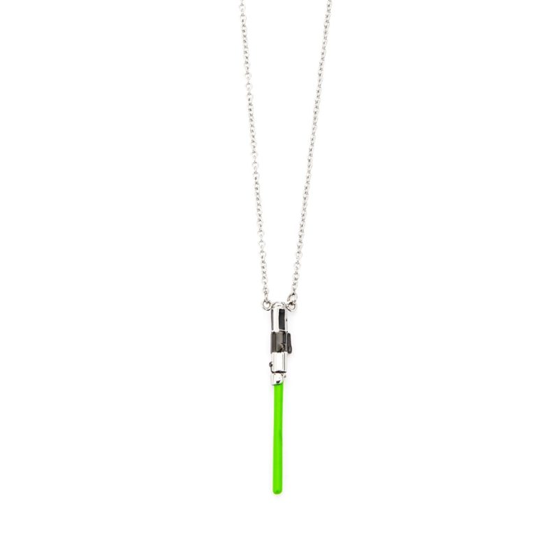 Body Vibe x Star Wars Yoda lightsaber necklace at Zulily