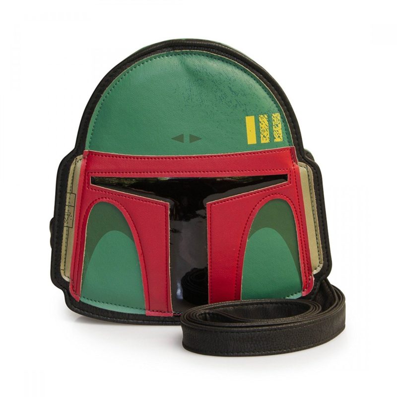Loungefly x Star Wars Boba Fett Helmet Crossbody Bag on Amazon