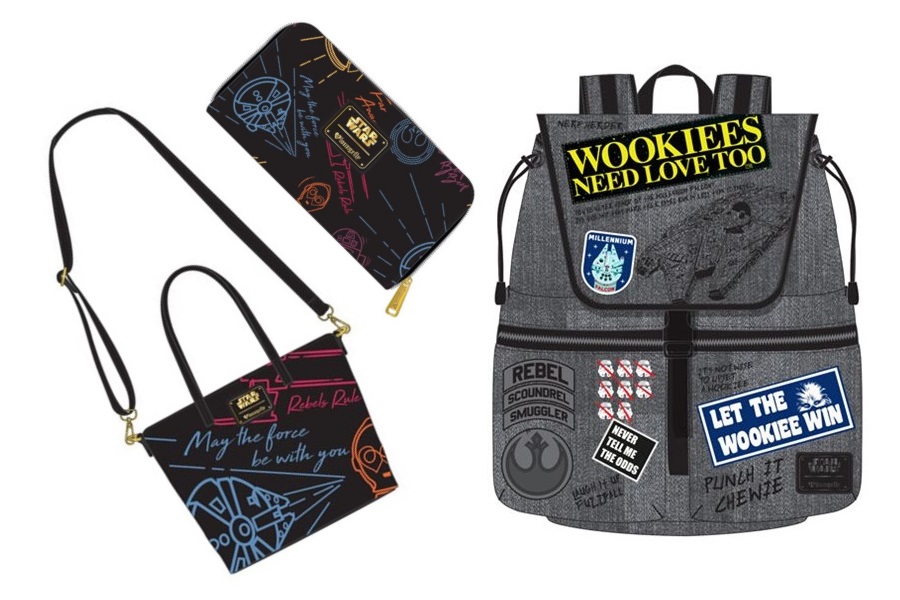 New Loungefly x Star Wars Bags and Wallets available at Entertainment Earth