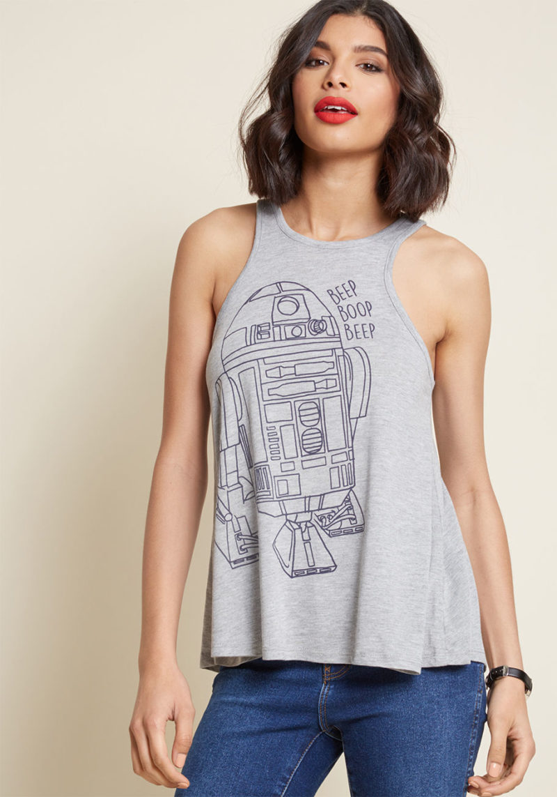 Women's Star Wars R2-D2 tank top at ModCloth