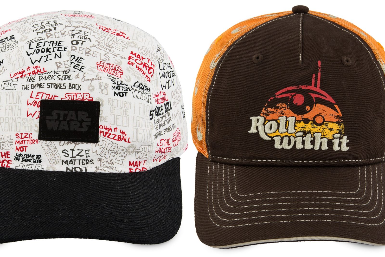 New Star Wars Quotes and BB-8 Caps at Shop Disney