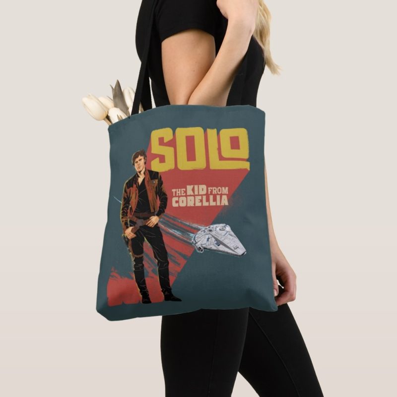 Women's Solo A Star Wars Story Han Solo The Kid From Corellia Tote Bag at Shop Disney