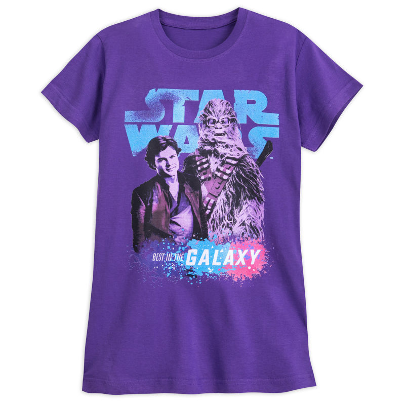 Women's Solo A Star Wars Story Han Solo and Chewbacca T-Shirt at Shop Disney