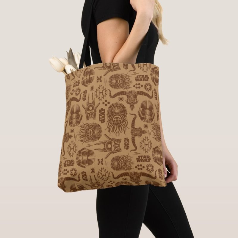 Women's Solo A Star Wars Story Brown Tribal Tote Bag at Shop Disney