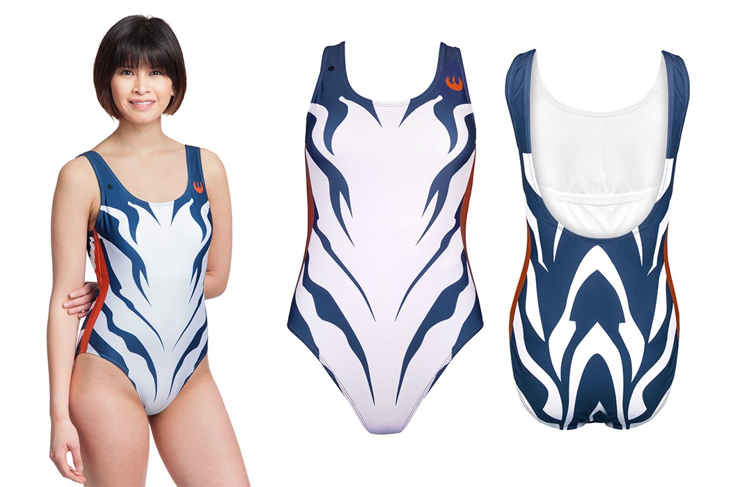 Women's Musterbrand x Star Wars Ahsoka Tano swimsuit at ThinkGeek