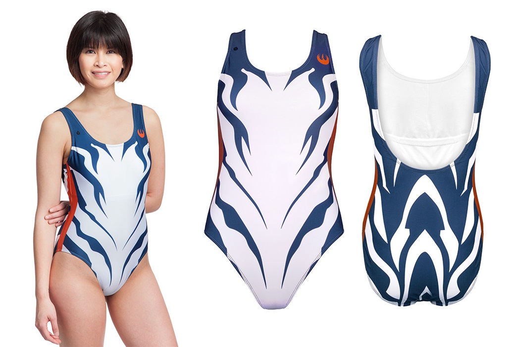 Women’s Ahsoka Tano Swimsuit at ThinkGeek