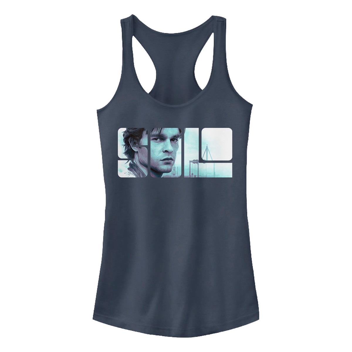 Women's Solo A Star Wars Story Han Solo Tank Top at 80's Tees