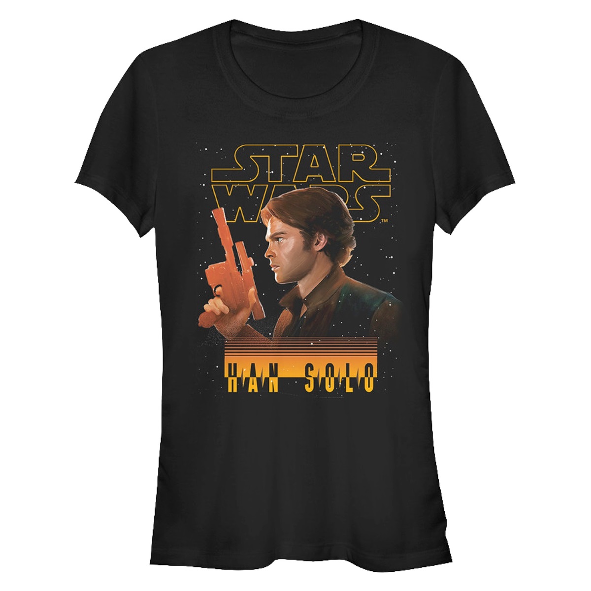 Women's Solo A Star Wars Story Han Solo T-Shirt at 80's Tees