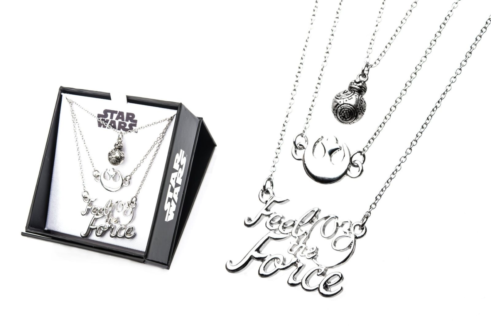 Star Wars Resistance Feel The Force Tiered Necklace on Amazon